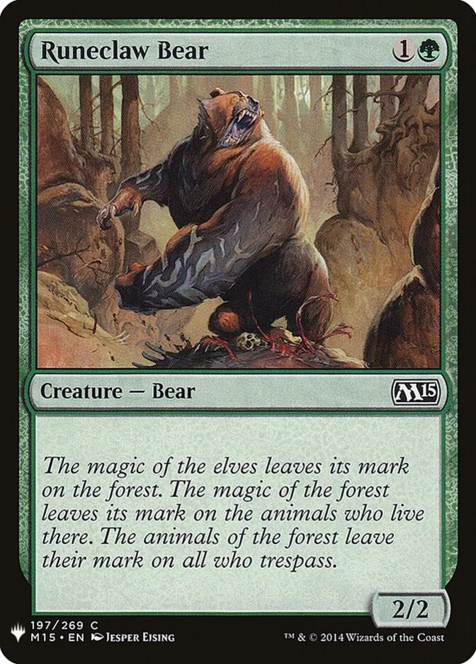 Runeclaw Bear [PLIST]