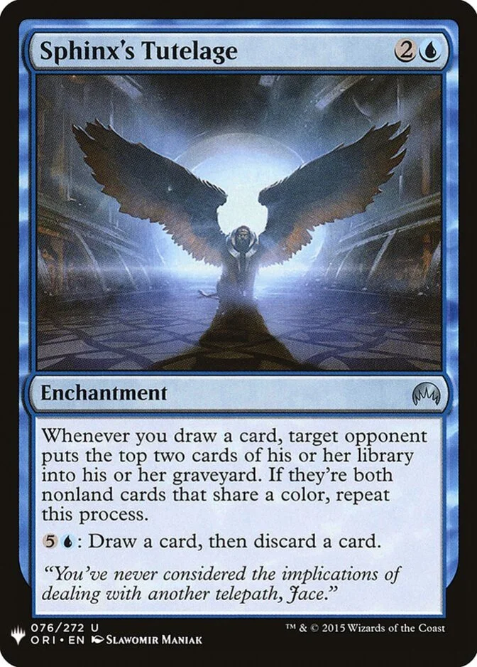 Sphinx's Tutelage [PLIST]