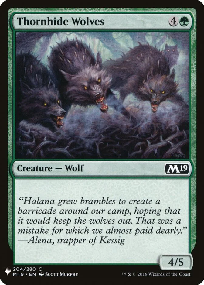 Thornhide Wolves [PLIST]