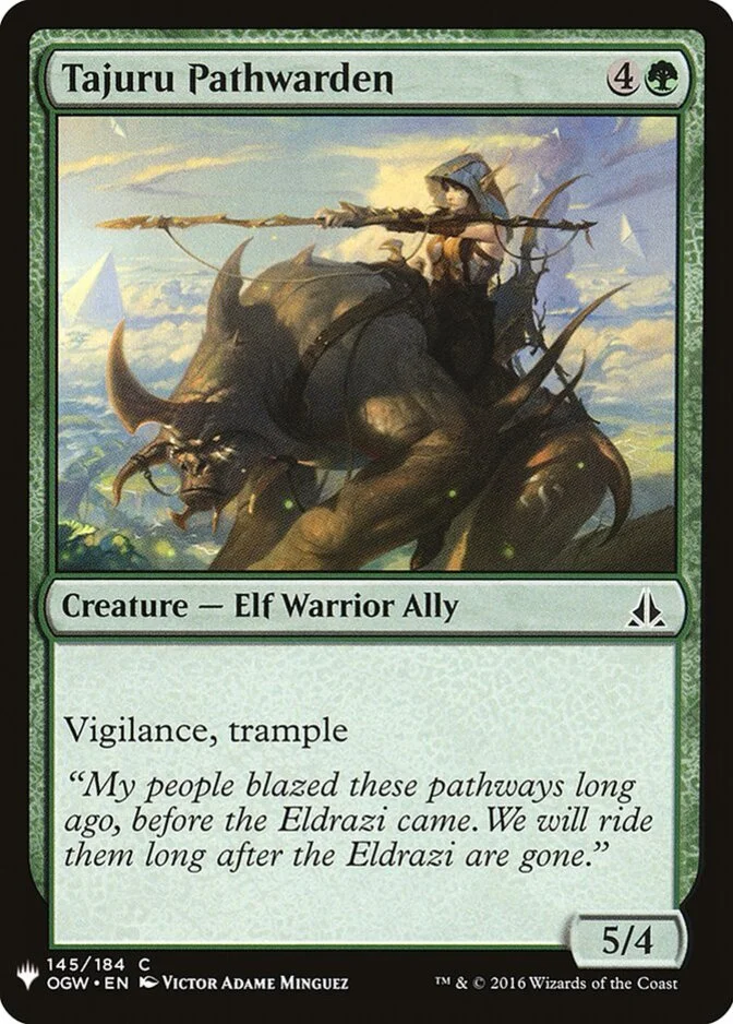 Tajuru Pathwarden [PLIST]