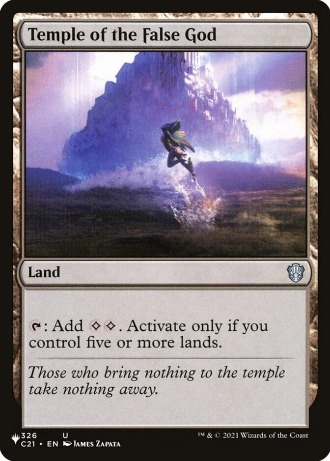 Temple of the False God [PLIST]