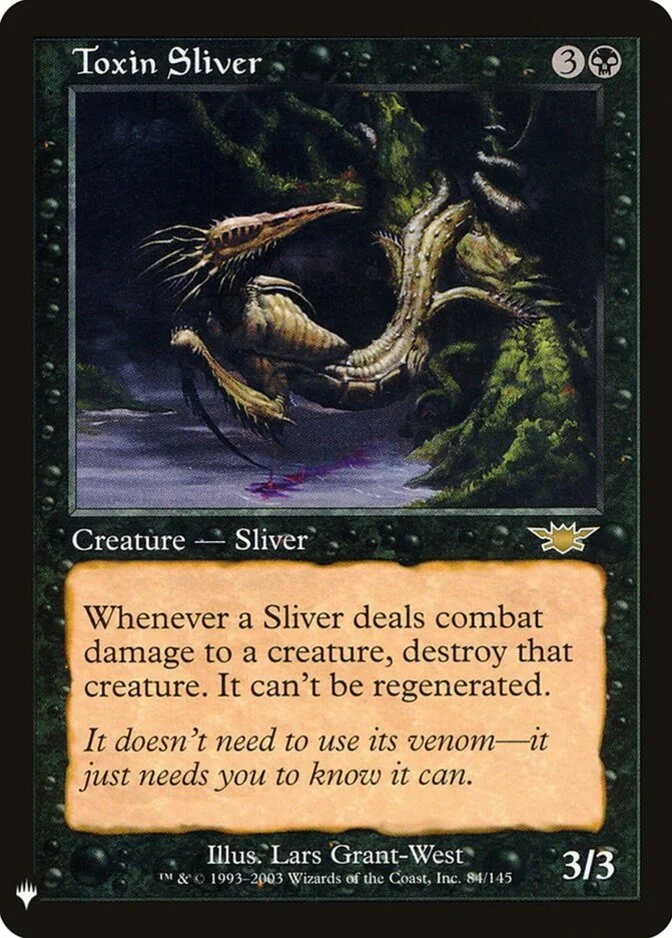 Toxin Sliver [PLIST]