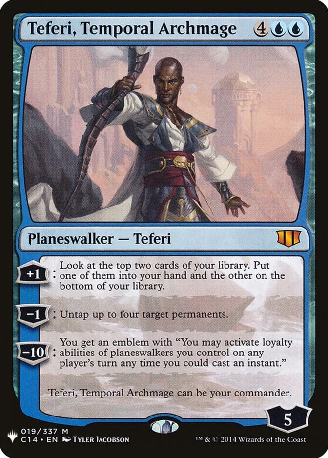 Teferi, Temporal Archmage [PLIST]