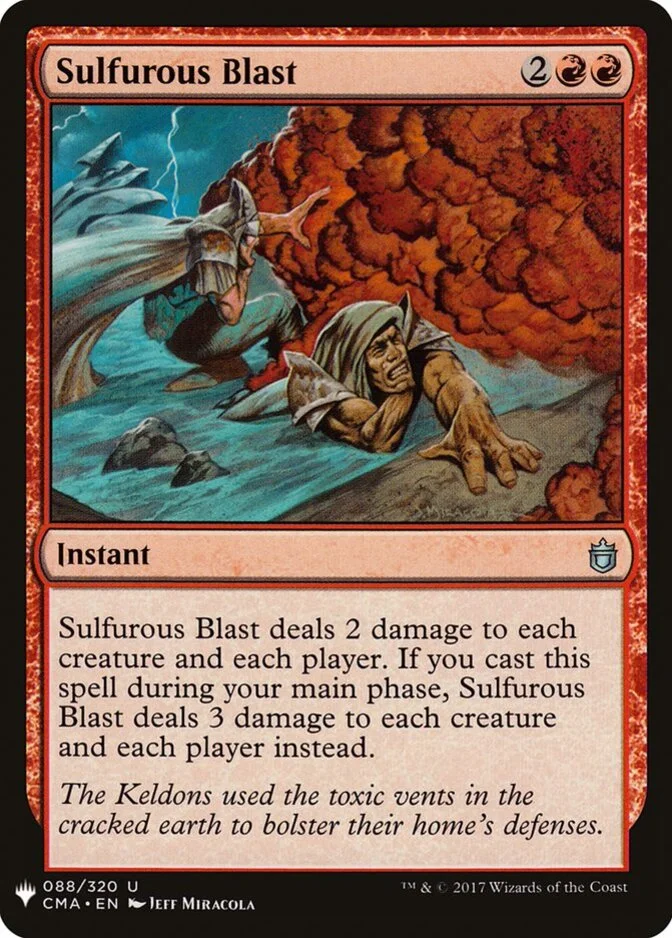 Sulfurous Blast [PLIST]