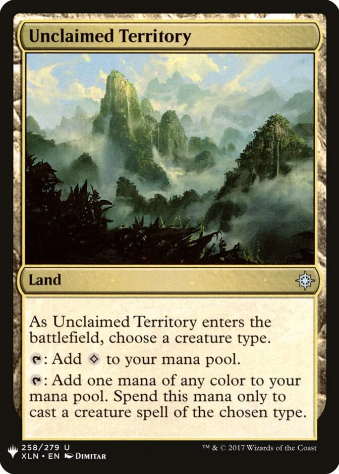 Unclaimed Territory [PLIST]