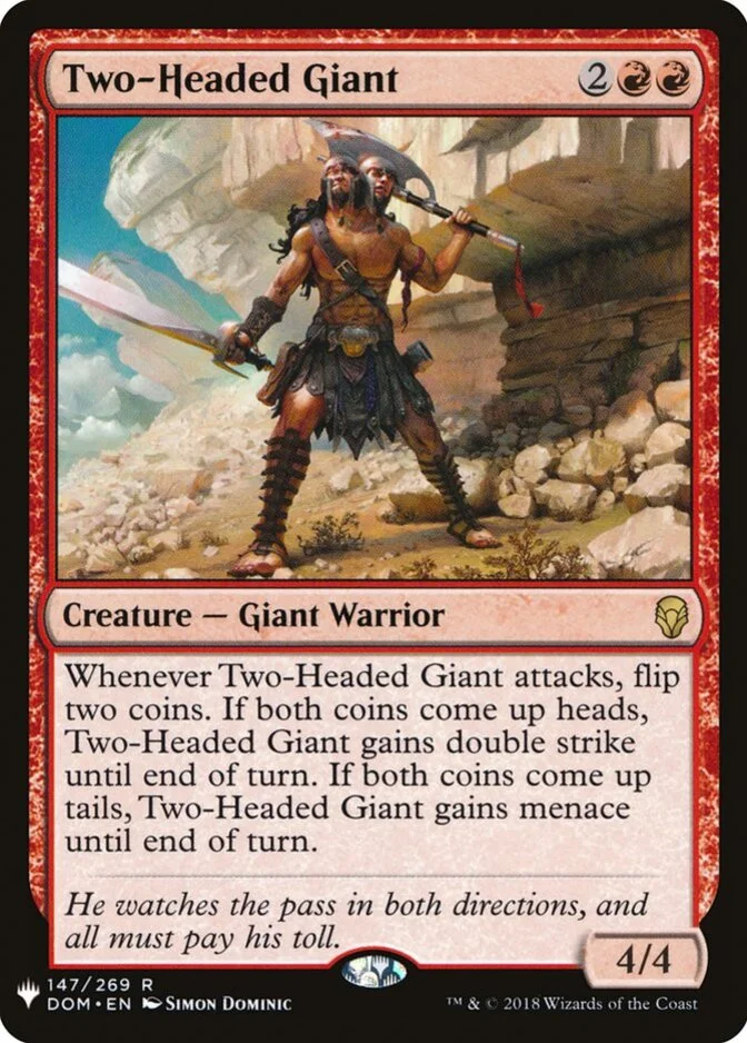 Two-Headed Giant [PLIST]
