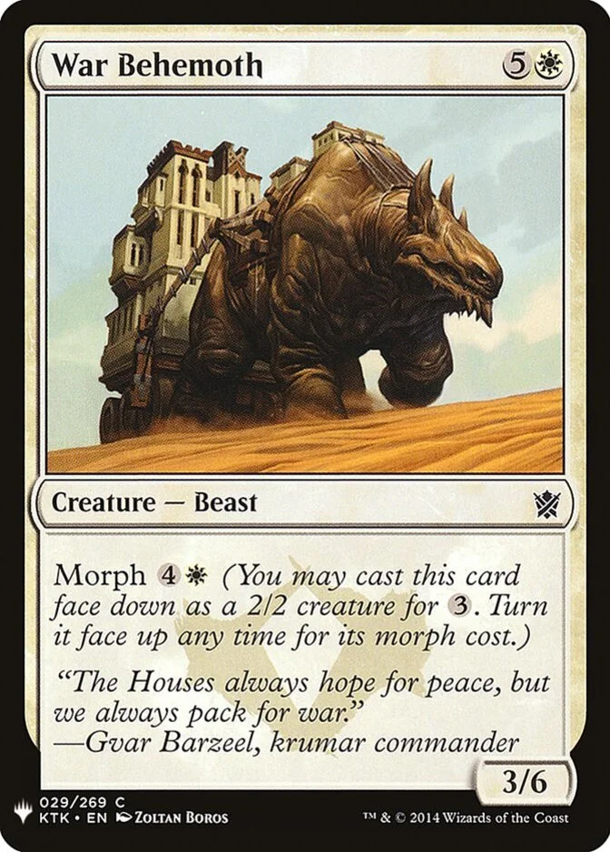 War Behemoth [PLIST]