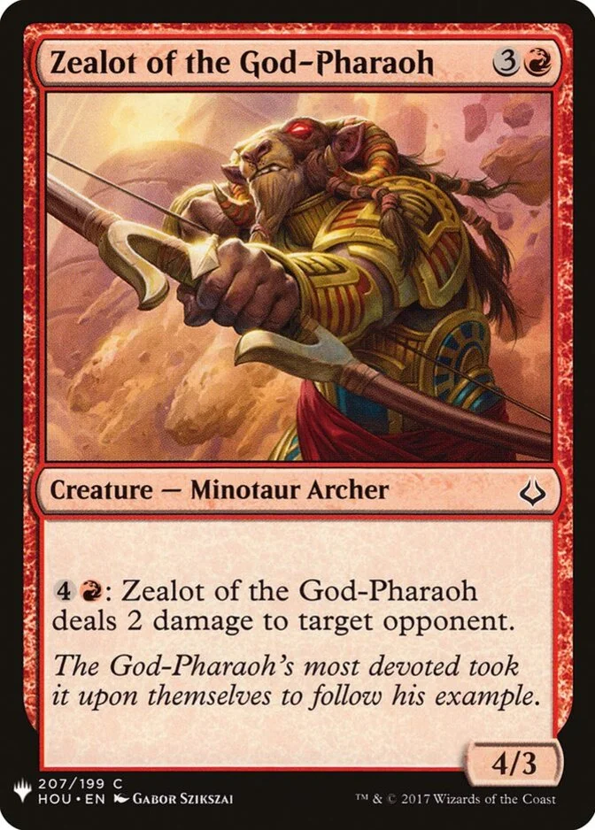 Zealot of the God-Pharaoh [PLIST]