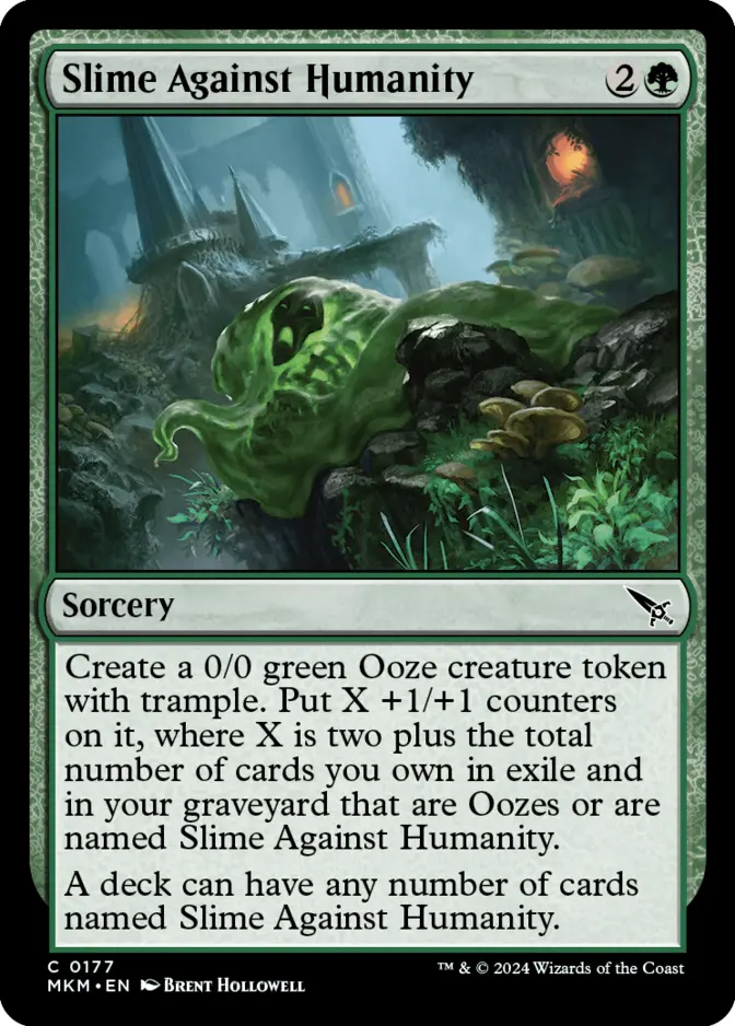 Slime Against Humanity [MKM] (F)