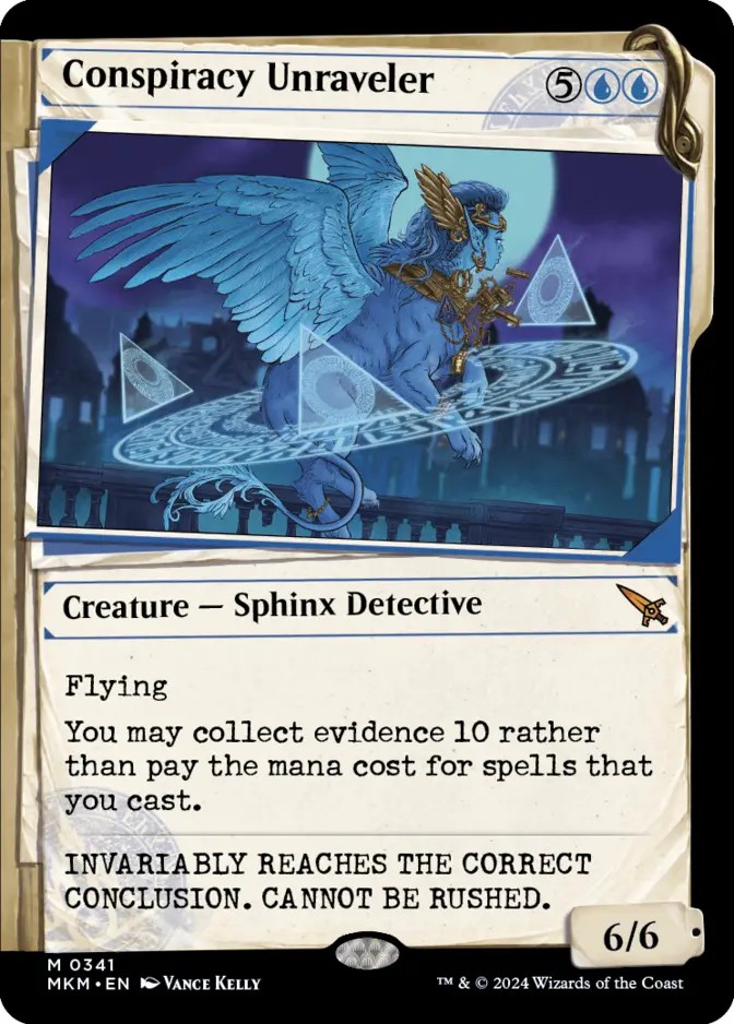 Conspiracy Unraveler <showcase Dossier> [MKM]