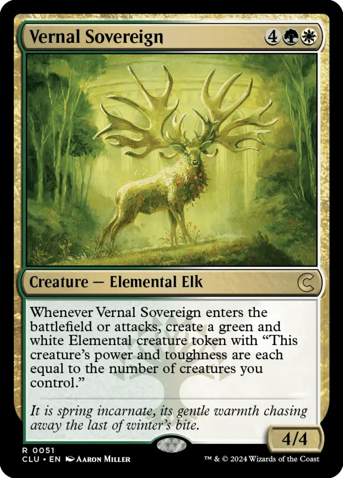 Vernal Sovereign [CLU]