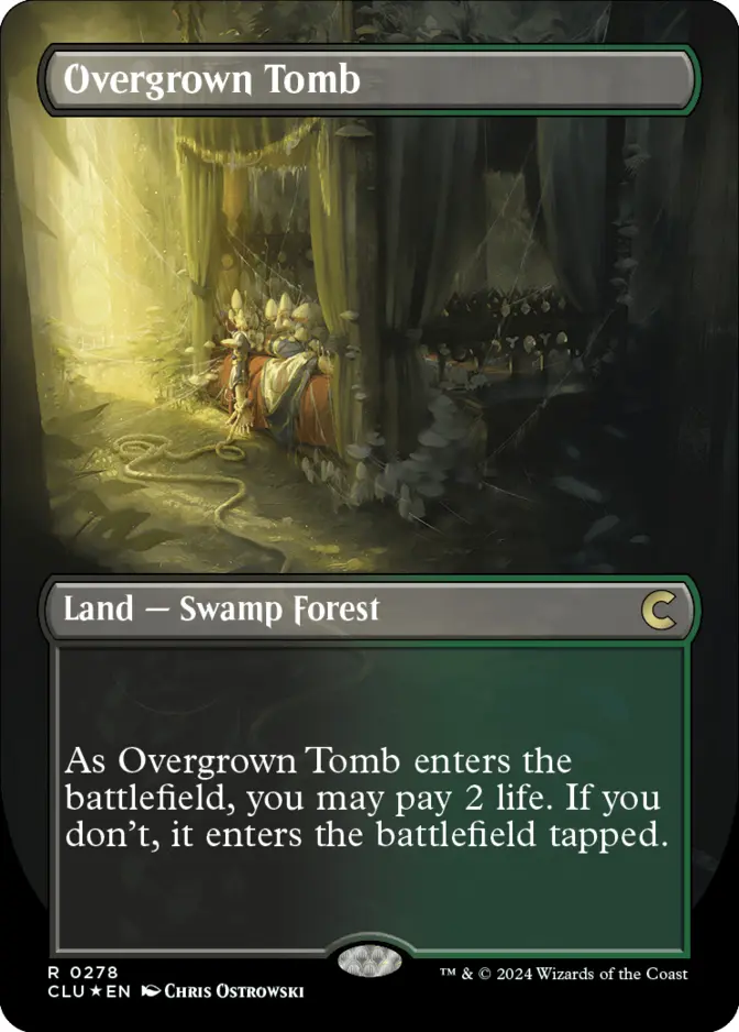 Overgrown Tomb <box topper> [CLU] (F)