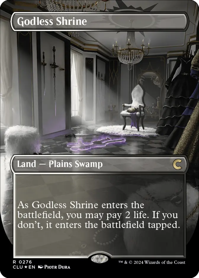 Godless Shrine <box topper> [CLU] (F)