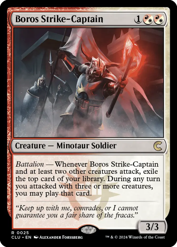 Boros Strike-Captain [CLU]