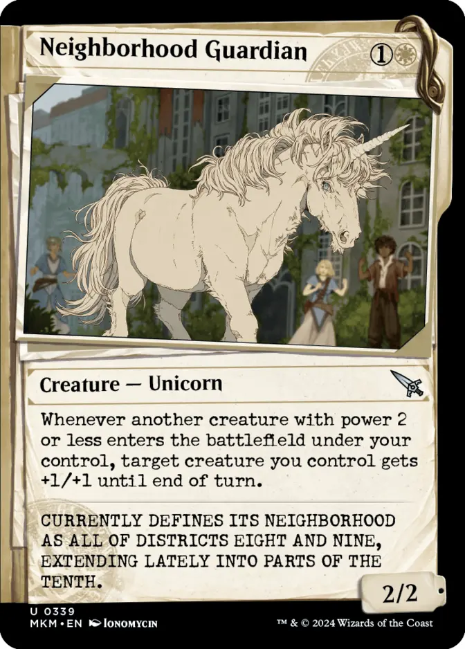 Neighborhood Guardian <showcase Dossier> [MKM]