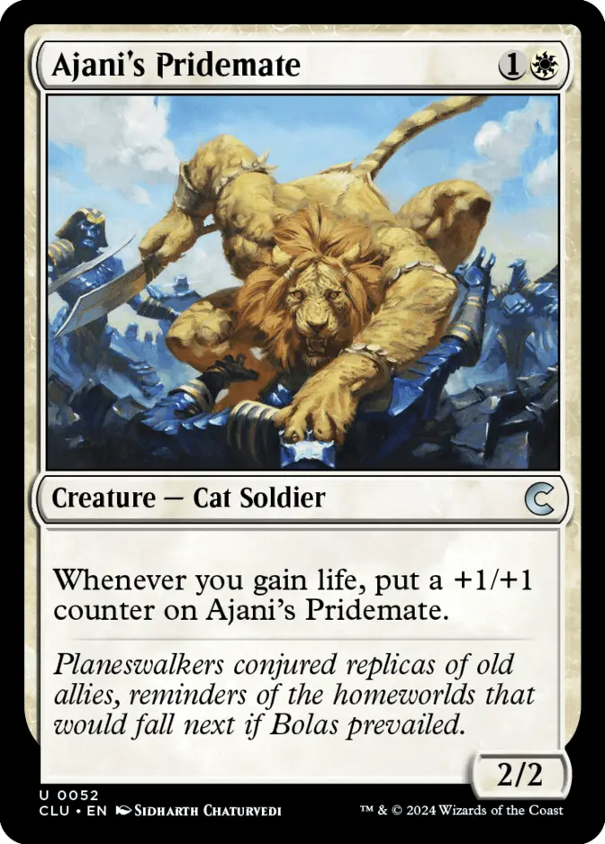Ajani's Pridemate [CLU]