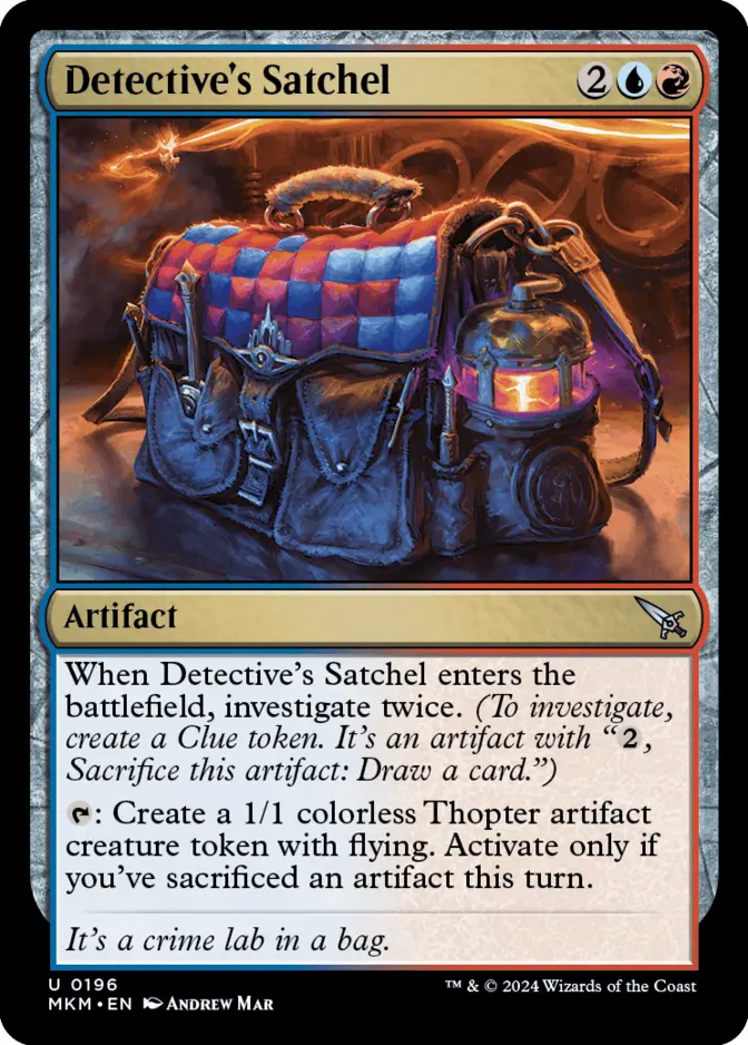 Detective's Satchel [MKM]