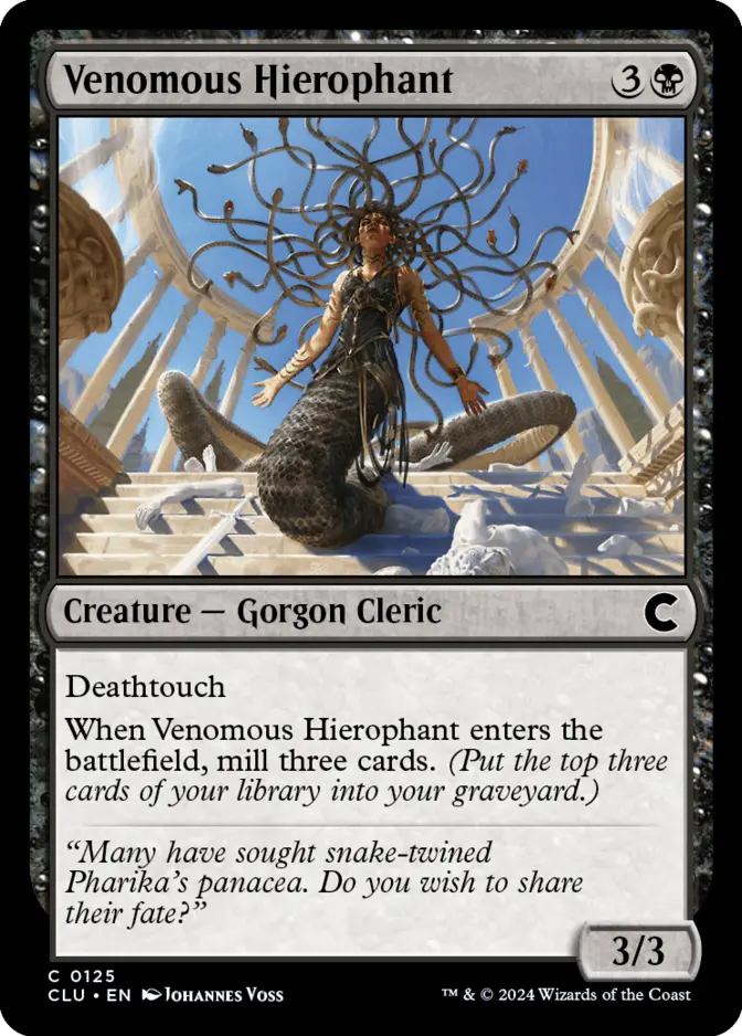 Venomous Hierophant [CLU]