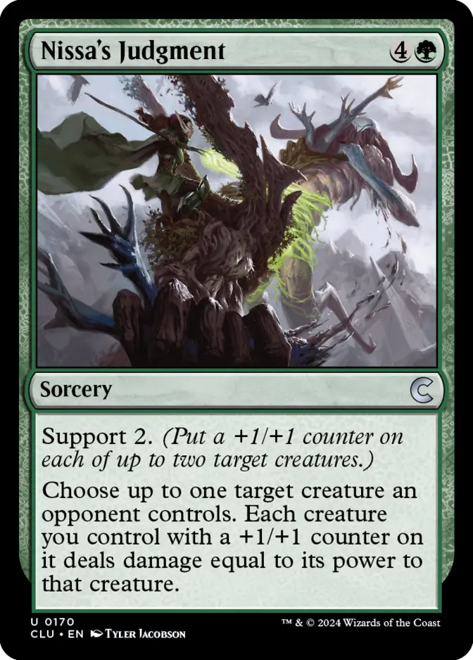 Nissa's Judgment [CLU]