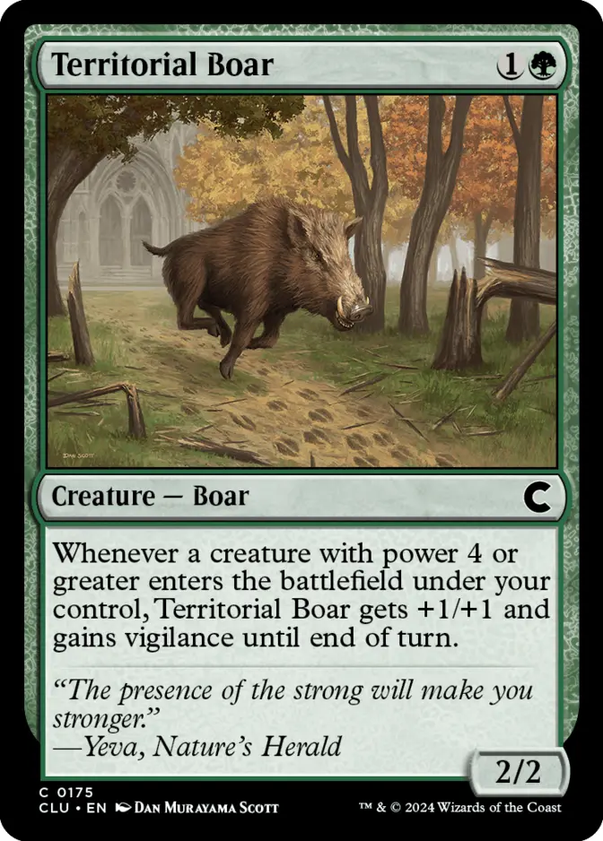 Territorial Boar [CLU]