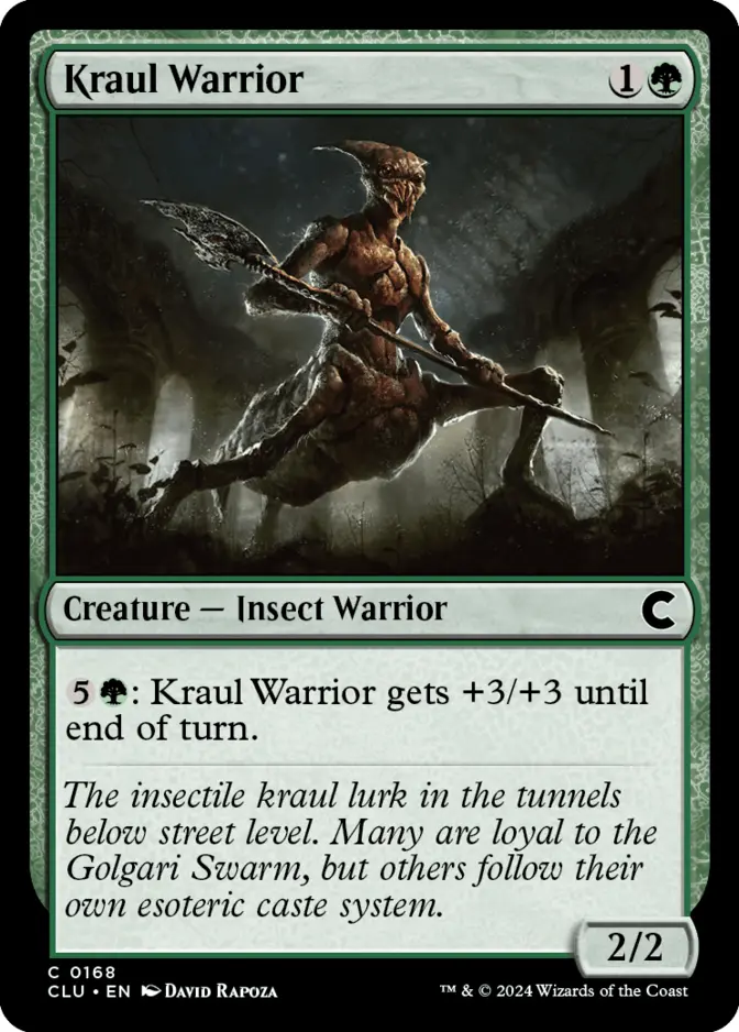 Kraul Warrior [CLU]