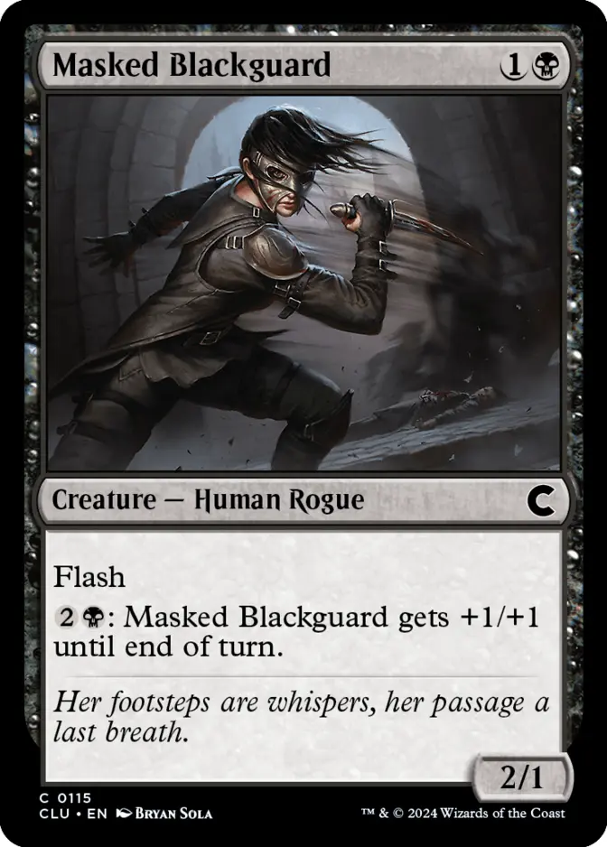Masked Blackguard [CLU]