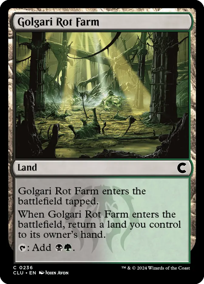 Golgari Rot Farm [CLU]
