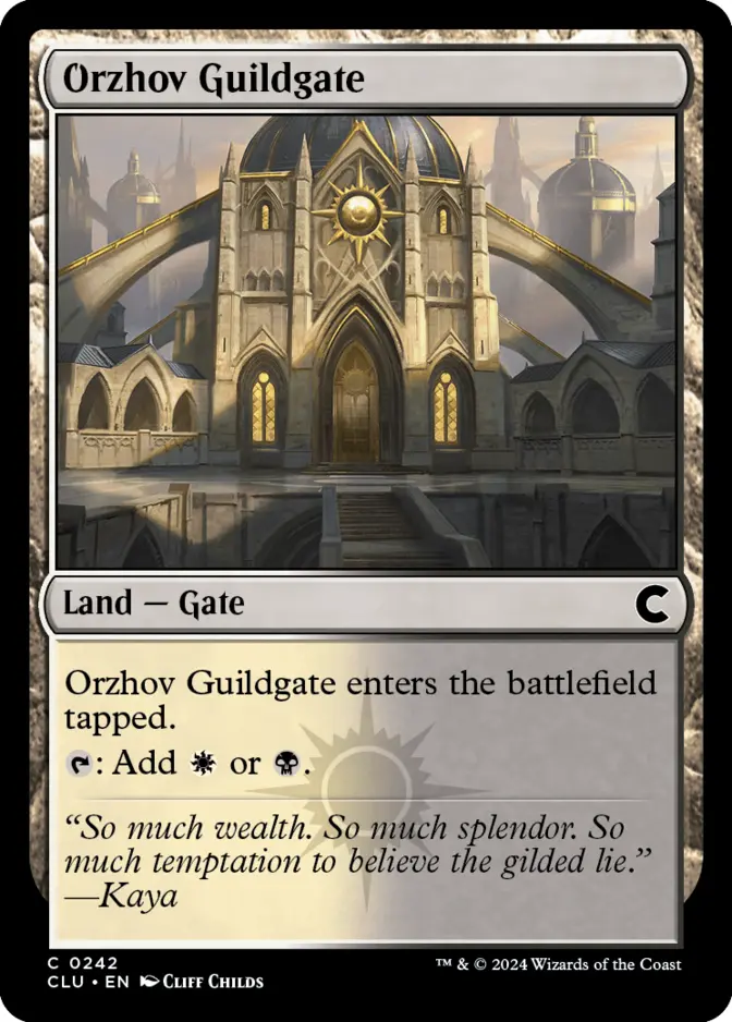 Orzhov Guildgate [CLU]