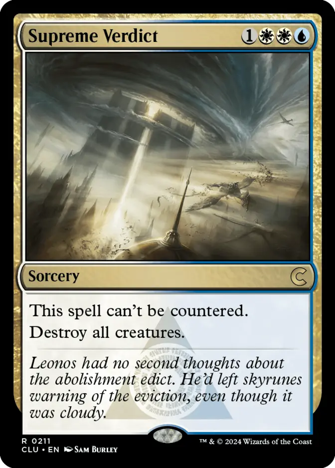Supreme Verdict [CLU]