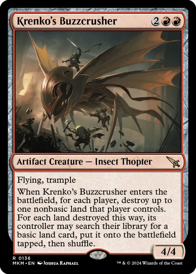 Krenko's Buzzcrusher [MKM]