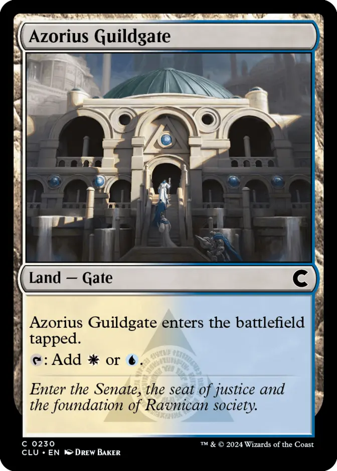 Azorius Guildgate [CLU]