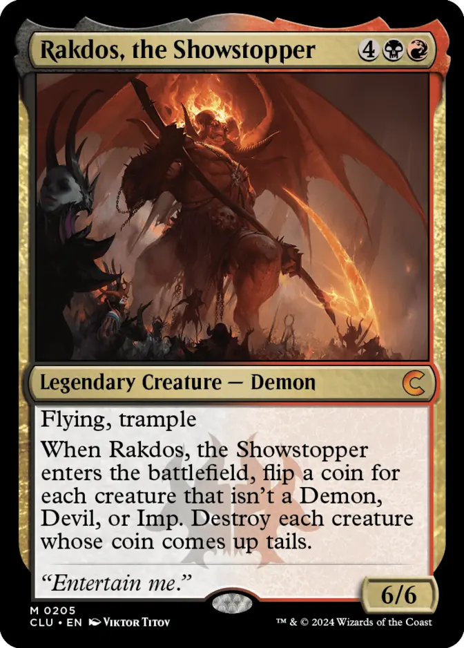 Rakdos, the Showstopper [CLU]