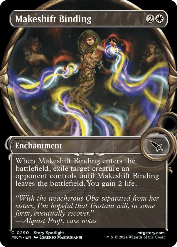 Makeshift Binding <showcase> [MKM]