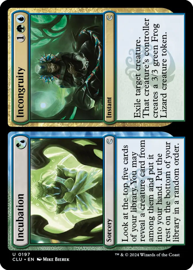 Incubation // Incongruity [CLU]