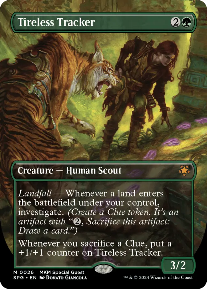 Tireless Tracker <MKM Special Guest> [SPG] (F)