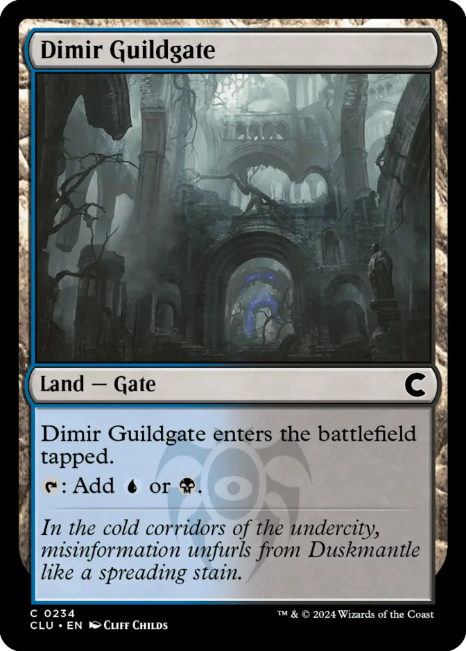 Dimir Guildgate [CLU]