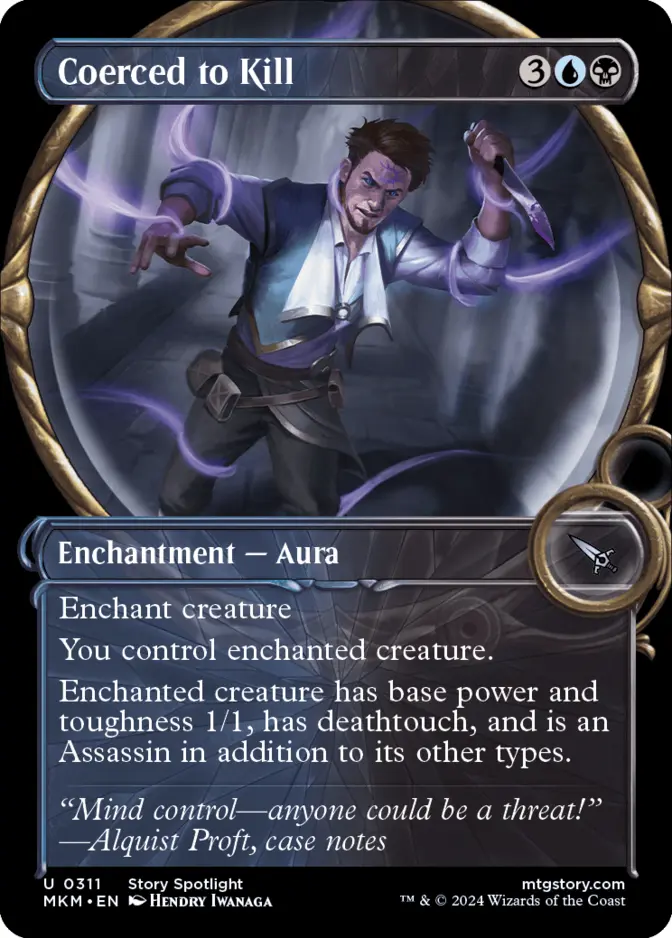 Coerced to Kill <showcase> [MKM] (F)