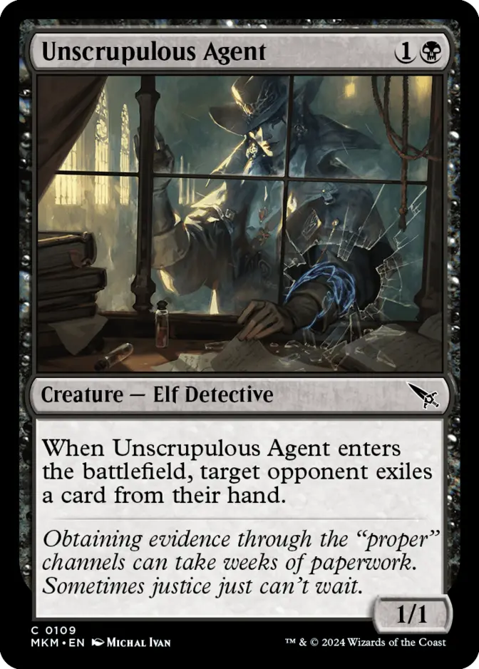 Unscrupulous Agent [MKM]