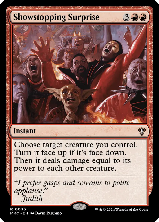 Showstopping Surprise [MKC]