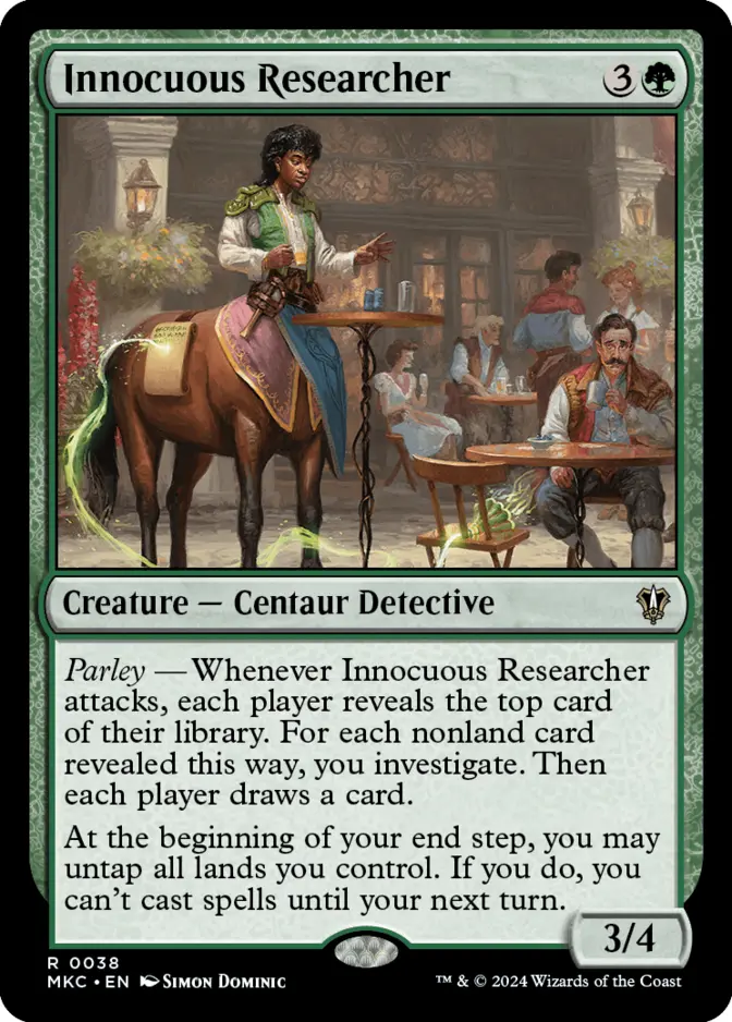 Innocuous Researcher [MKC]