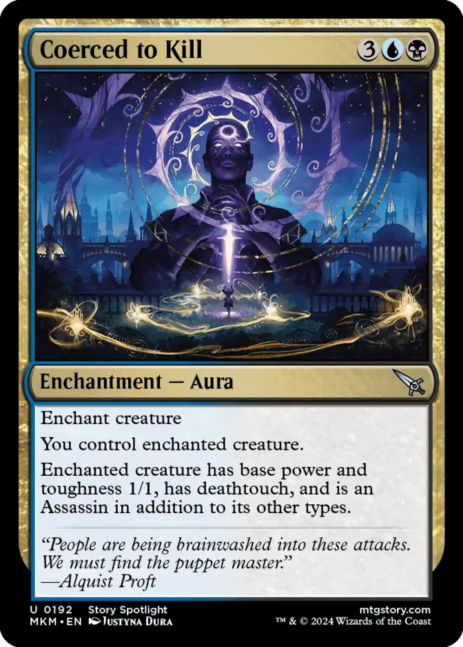 Coerced to Kill [MKM] (F)