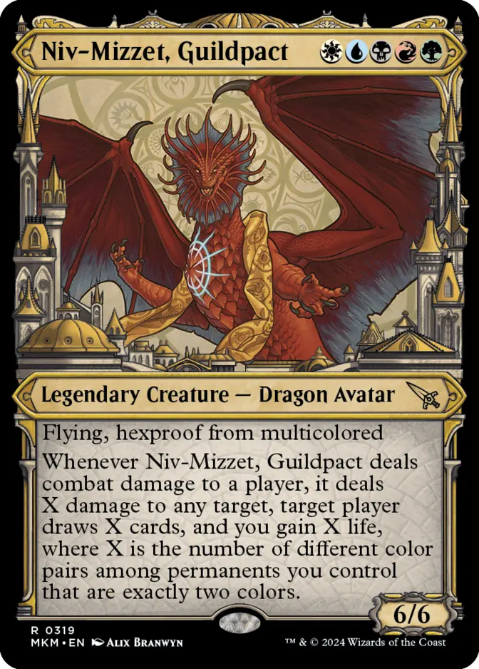 Niv-Mizzet, Guildpact <showcase City> [MKM]