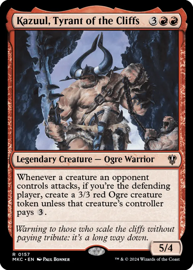 Kazuul, Tyrant of the Cliffs [MKC]