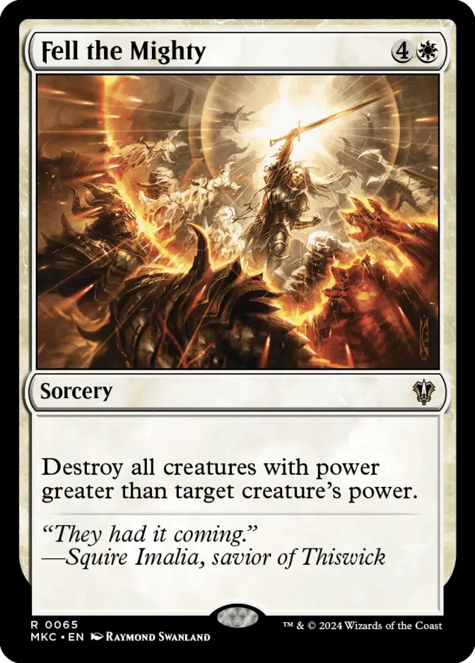 Fell the Mighty [MKC]