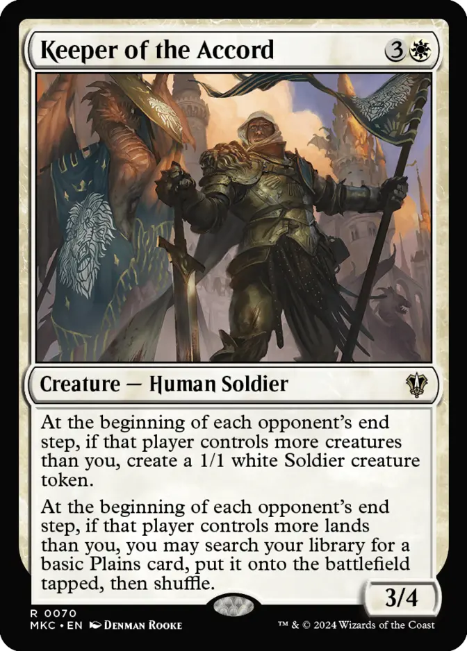 Keeper of the Accord [MKC]