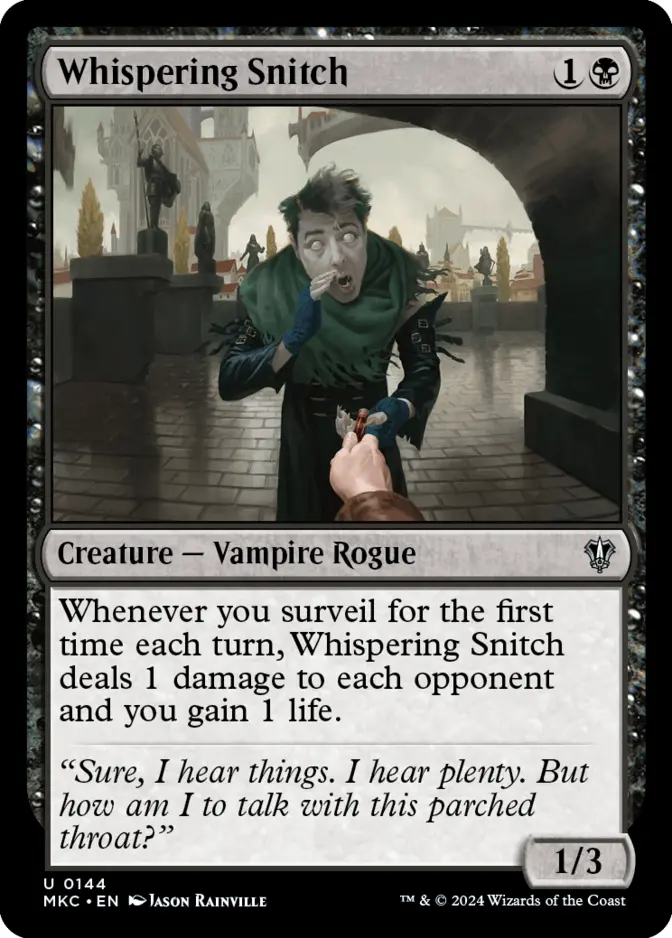 Whispering Snitch [MKC]