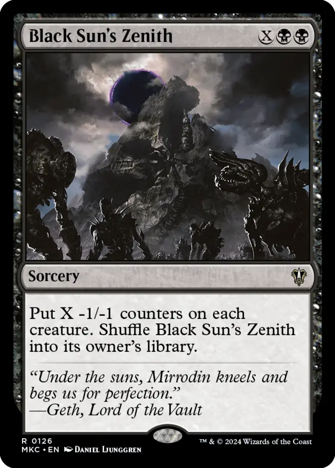 Black Sun's Zenith [MKC]