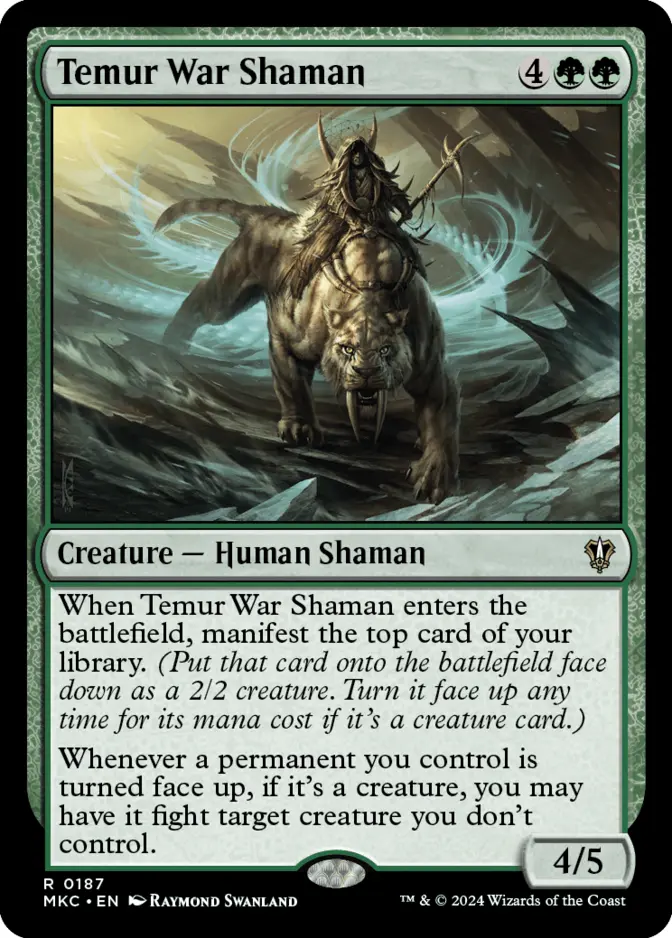 Temur War Shaman [MKC]