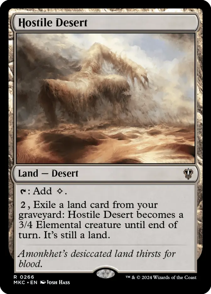 Hostile Desert [MKC]