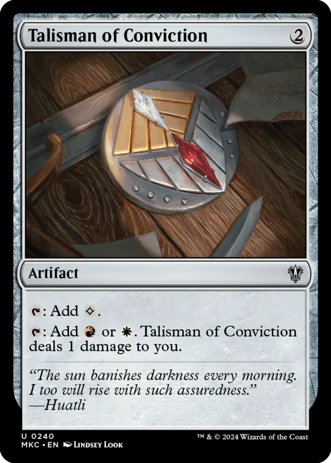 Talisman of Conviction [MKC]